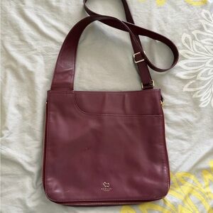 RADLEY LONDON Burgundy Crossbody Bag